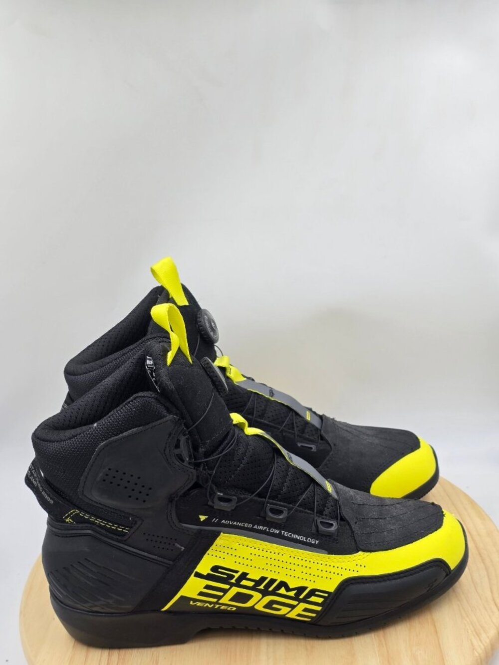 SHIMA Edge Vented motorcycle riding shoes street mens sz 11.5